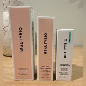BeautyBio Skincare & Scalp Care Bundle | New Factory Sealed